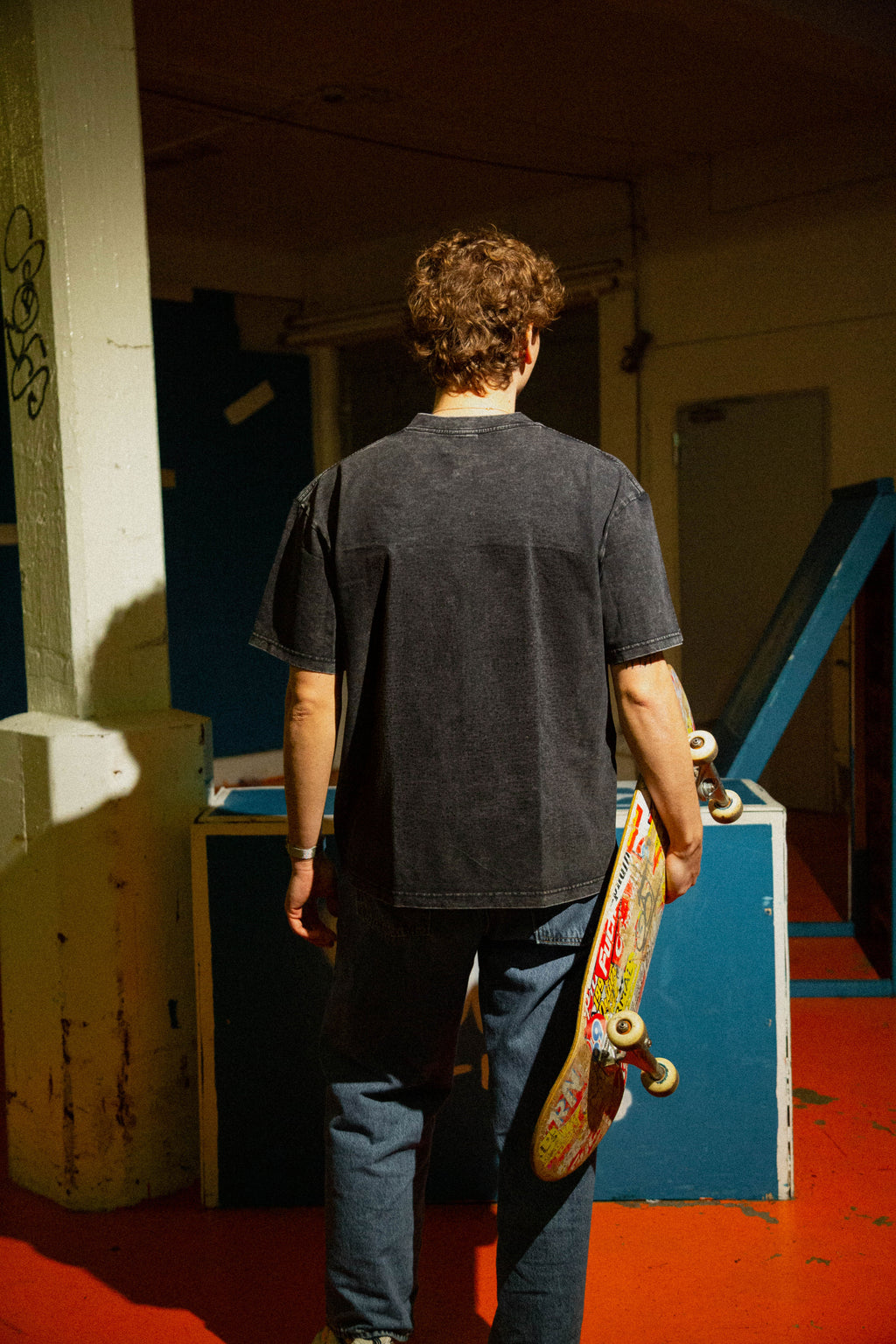 Oversized Vintage T-shirt | Black | Custom Print
